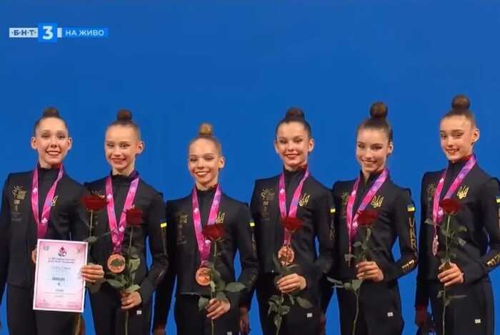 Україна вперше в історії виграла чемпіонат світу з художньої гімнастики
