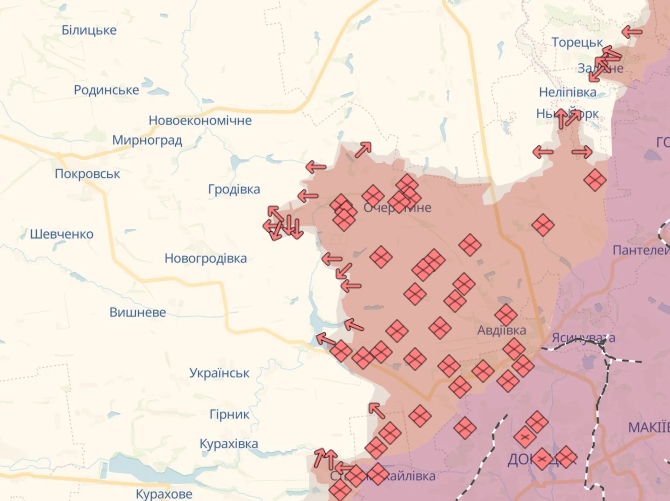 Російські війська впевнено просуваються в Донецькій області, - британська розвідка qrzidqeiqzziqtdhab